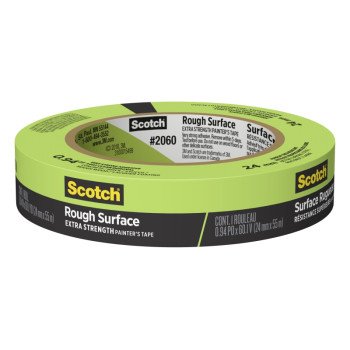 ScotchBlue 2060-24AP Painter's Tape, 60.1 yd L, 0.94 in W, Green