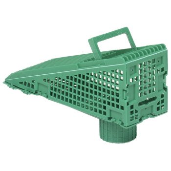 Frost King W103/12 Wedge Downspout Screen, Plastic, Green