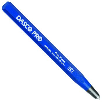 Dasco Pro 540-0 Prick Punch, 5/16 in Tip, 4-1/2 in L, HCS