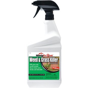 HomeFront 107497 Grass and Weed Killer, 1 qt Bottle