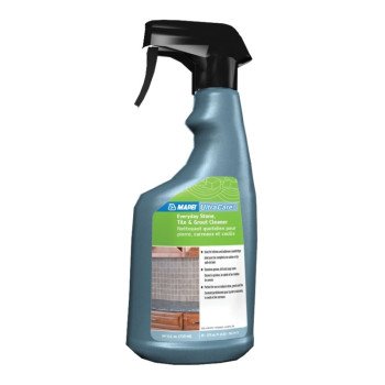 Mapei 01024021 Stone Tile and Grout Cleaner, 710 mL, Bottle, Liquid, Characteristic, Colorless