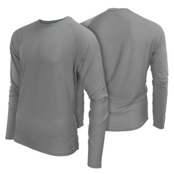 Fieldsheer Mobile Cooling Series MCMT05340621 Shirt, 2XL, Polyester/Spandex, Morel, Crew Neck, Long, Raglan Sleeve