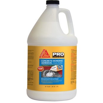 Sika SikaLatex R PRO SELECT Series 187782 Bonding Additive, Liquid, Milky White, 1 gal Jug