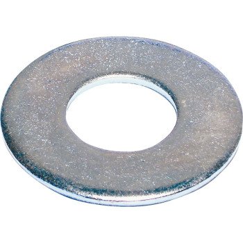 Midwest Fastener 04694 Washer, Flat, 1/2 in ID, Zinc, Zinc, USS Grade, 585 PK