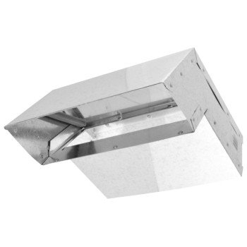 Imperial VT0171-A Soffit Exhaust Vent, Metal, Galvanized, For: 3-1/4 x 10 in Ducts