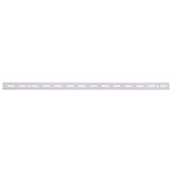 ProSource 25211PHL Shelf Standard, 2 mm Thick Material, 5/8 in W, 24 in H, Steel, White