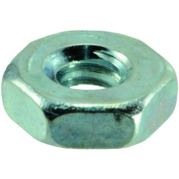 Midwest Fastener 03748 Machine Nut, Coarse Thread, 6-32 Thread, Zinc, Zinc