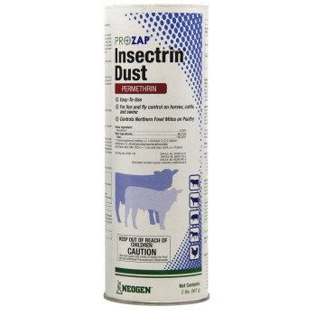 Neogen Insectrin Prozap 1499530 Insect Dust, Powder, Off-White, 2 lb, Can