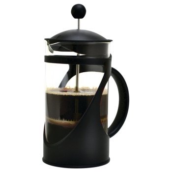 Primula TCP-2908 Coffee Press, 8 Cups Capacity, Borosilicate Glass/Plastic/Stainless Steel, Black