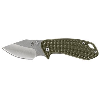 Gerber 31-003513N Folding Knife, Steel Blade, Aluminum Handle