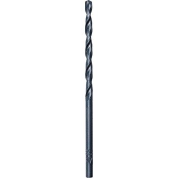 Milwaukee 48-89-2717 Jobber Drill Bit, 11/64 in Dia, 3-1/4 in OAL, Parabolic Flute, 11/64 in Dia Shank, Round Shank