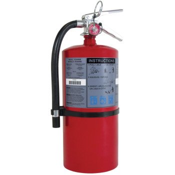 First Alert FE20A120B Rechargeable Fire Extinguisher, 20 lb, Monoammonium Phosphate, 20-A:120-B:C Class