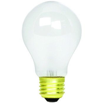 Feit Electric 60A/VS/4-130/CAN Incandescent Bulb, 60 W, A19 Lamp, Medium E26 Lamp Base, 600 Lumens