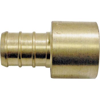 Apollo CPXFS1212 Pipe Adapter, 1/2 in, PEX x Female Solder, Brass