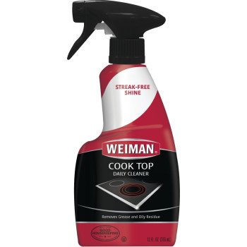 Weiman 70 Cooktop Cleaner, 12 oz, Liquid, Apple, Clear