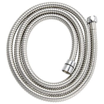 Plumb Pak PP825-43 Shower Hose, 72 in L Hose, Stainless Steel, Polished Chrome