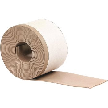 M-D 93187 Wall Base, 20 ft L, 4 in W, Vinyl, Beige