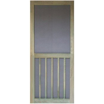 Kimberly Bay DST536 Screen Door, 35-3/4 in W, 79-3/4 in H, Natural