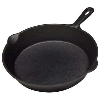 World Famous 1348 Camping Skillet, 10-1/2 in Dia, Cast Iron