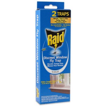 Pic FLYHIDE-RAID Window Fly Trap, Solid, 2 Pack