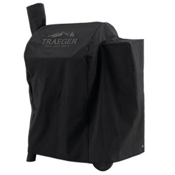 Traeger Pro 575 BAC503 Full Length Grill Cover, 23-1/2 in W, 35.12 in D, 42 in H, Polyester, Black