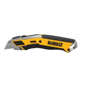 DEWALT DWHT10295 Utility Knife, 2-1/2 in L Blade, 1 in W Blade, Carbon Steel Blade, Ergonomic Handle