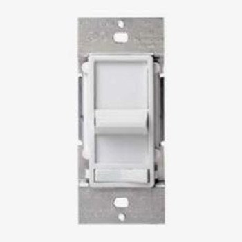 IllumaTech IPF05-010-1LZ Dimmer and Fan Speed Control, 1-Pole, 5 A, 120 VAC, Ivory/Light Almond/White