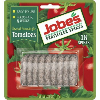 Jobes 06000 Fertilizer Blister Pack, Spike, 6-18-6 N-P-K Ratio