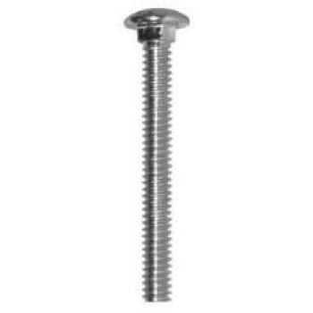 Reliable CBHDG385CT Carriage Bolt, 3/8-16 Thread, 5 in OAL, A Grade, Galvanized Steel, Coarse, Full Thread, 25/BX