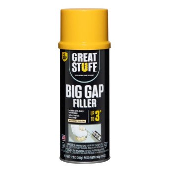 Great Stuff 157906 Triple Expanding Foam Sealant, Yellow, 12 oz, Can