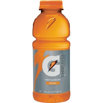 Gatorade 32867 Thirst Quencher Sports Drink, Liquid, Orange Flavor, 20 oz Bottle