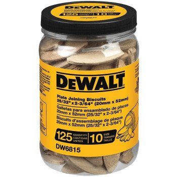 DEWALT DW6815 Biscuit, #10, Beech Wood