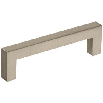 Amerock Monument Series BP36570G10 Cabinet Pull, 4-1/8 in L Handle, 3/8 in H Handle, 1-3/16 in Projection, Aluminum