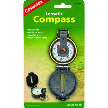 Coghlan's 8164 Lensatic Compass, Plastic