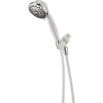 Peerless 76504CWC Hand Shower, 1.75 gpm, 5-Spray Function, Plastic, 60 in L Hose