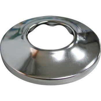 ProSource TW0912 Shallow Flange, 2.4 in, For: 1/2 in Iron Pipes, Chrome