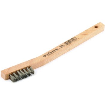 Forney 70506 Scratch Brush, 0.006 in L Trim, Stainless Steel Bristle