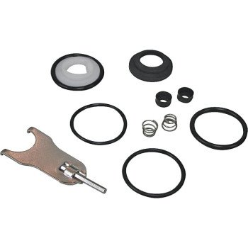 ProSource PMB-470 Faucet Repair Kits, Plastic/Rubber/Stainless Steel/Steel, Silver Black White, 11-Piece