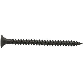 ProFIT 0280174 Screw, #8 Thread, 3 in L, Fine Thread, Bugle Head, Phillips Drive, Sharp Point, Phosphate