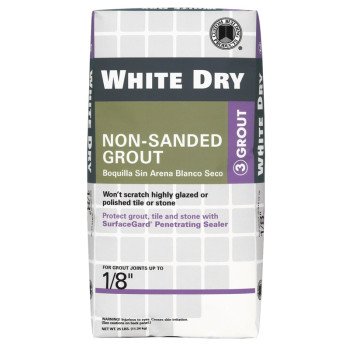 Custom WDG25 Non-Sanded Grout, White, 25 lb Bag