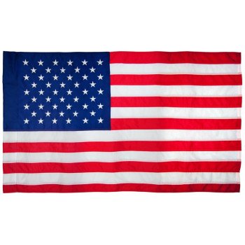 Valley Forge 60650 USA Flag, 2-1/2 ft W, 4 ft H, Nylon