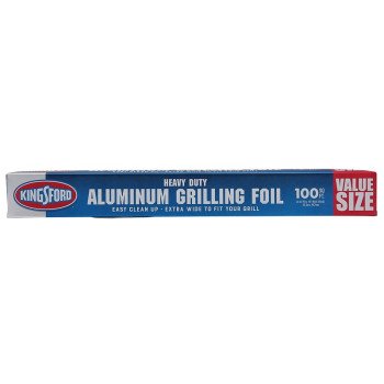 Kingsford BBP12022 Heavy-Duty Grilling Foil, Aluminum, Gray