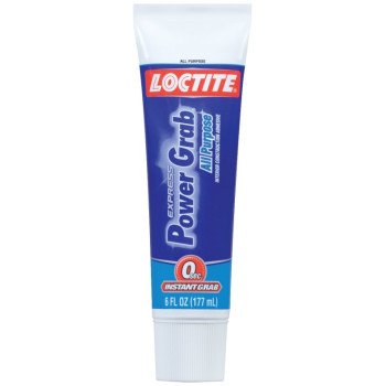 Loctite 2029846 Construction Adhesive, White, 6 fl-oz Squeeze Tube