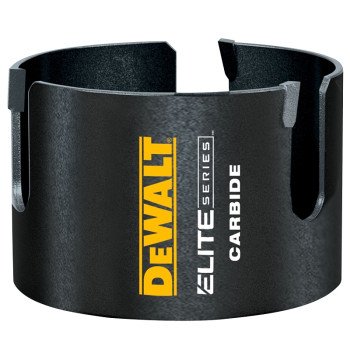 DEWALT ELITE Series DAH4458 Hole Saw, 4-5/8 in Dia, 2-7/16 in D Cutting, 5/8 in Arbor, Carbide Cutting Edge