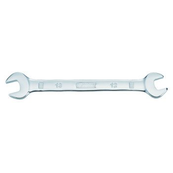 DEWALT DWMT75433OSP Open End Wrench, Metric, 12 x 13 mm Head, 6-5/32 in L, Polished Chrome