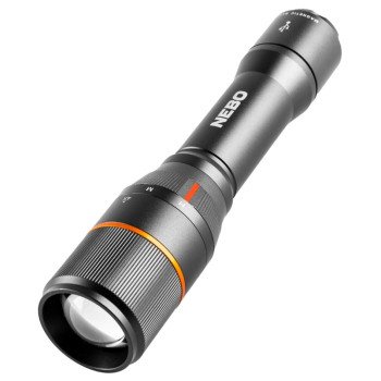 Nebo DAVINCI NEB-FLT-0019 Handheld Flashlight, 2000 mAh, Lithium-Ion Battery, LED Lamp, 1500 Lumens, 2 hr Run Time