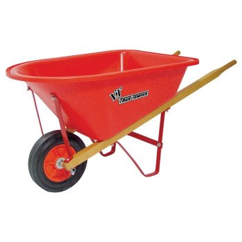 True Temper KPWBLW5 Wheelbarrow, Poly, 16 in Wheel