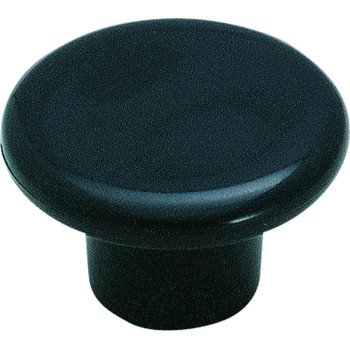 Amerock Allison Value Series BP802PBK Cabinet Knob, 13/16 in Projection, Plastic