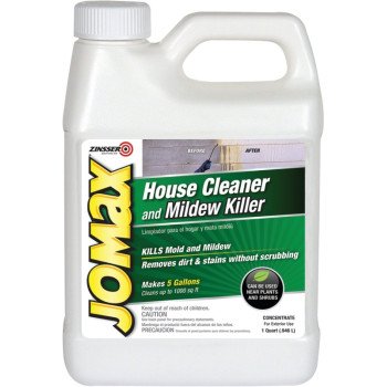 Zinsser 60104 House Cleaner and Mildew Killer, 1 qt, Liquid, Solvent