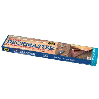 Grabber Construction Deckmaster Series DMP125-10 Hidden Bracket, 22-1/2 in L Dimensions, Powder-Coated